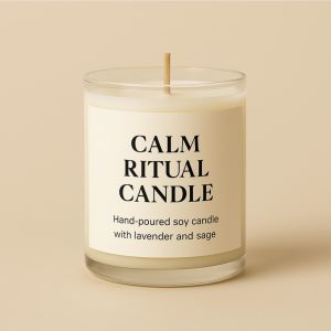 Product Image and Link for Calm Ritual Candle: Set the mood for clarity, calm, and intention.